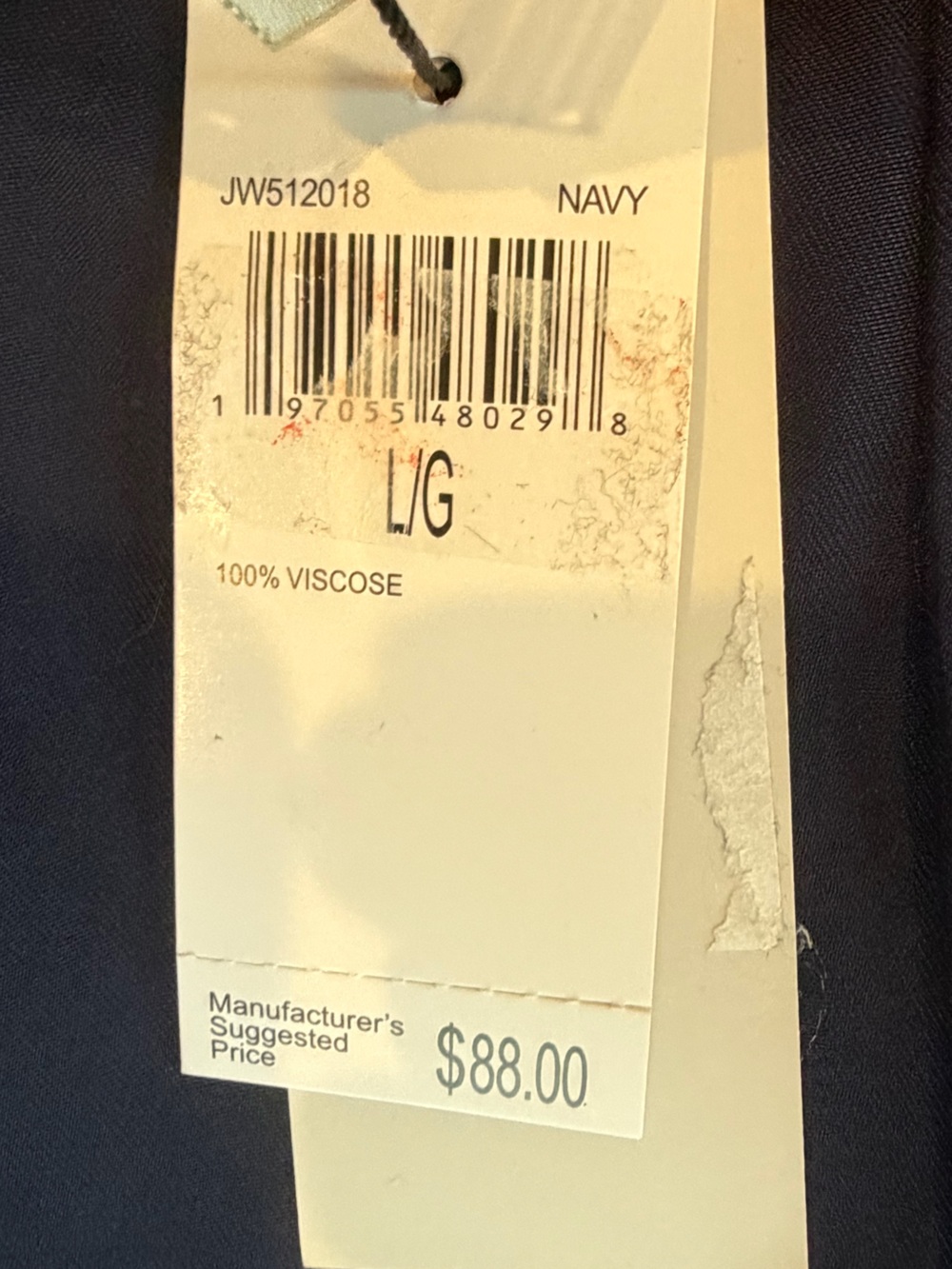 Jason Wu Navy Wide-Leg Dress pants - Picture 5 of 5